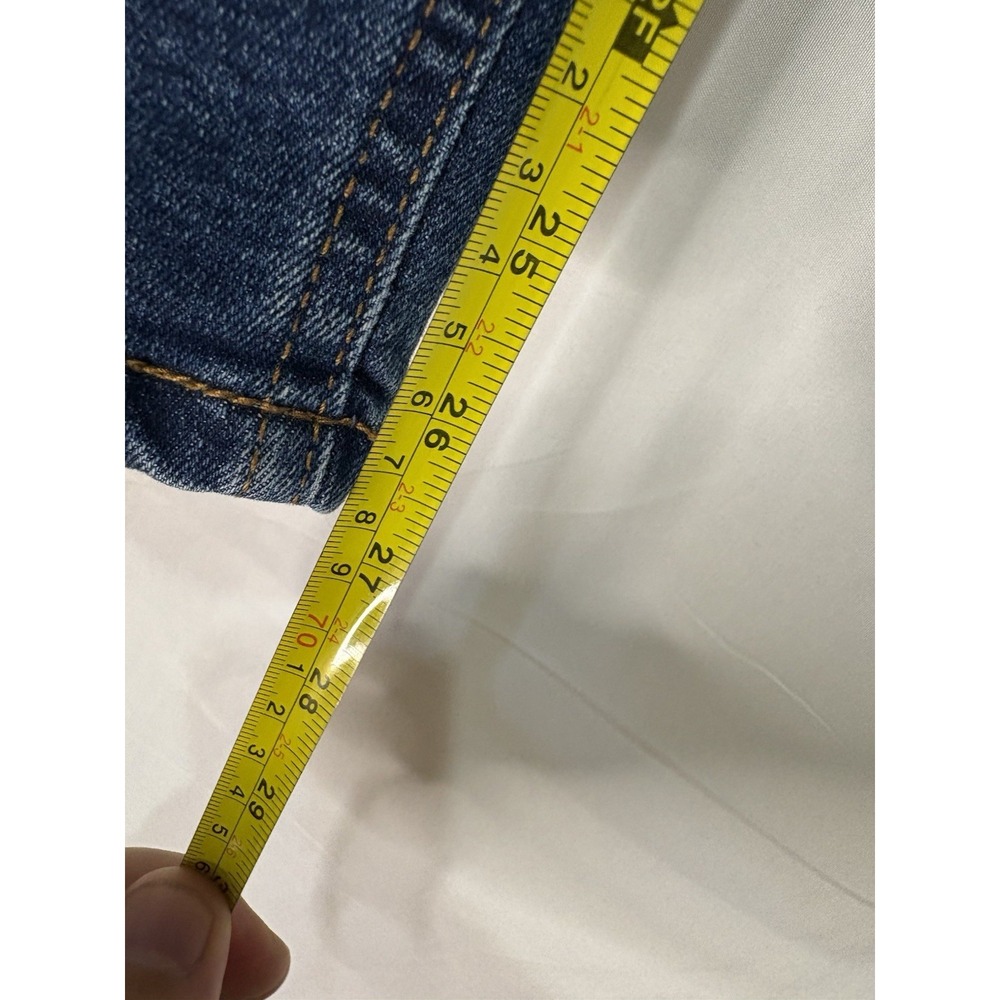 No Boundaries Womens Skinny Jeans Size 8 Dark Wash Blue Denim 5-Pocket Regular - Picture 3 of 5